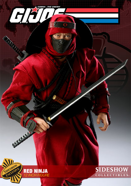 G.I. Joe Red Ninja Sixth Scale Figure  View 1