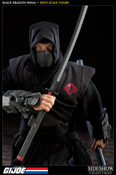 G.I. Joe Black Dragon Ninja Sixth Scale Figure by Sideshow
