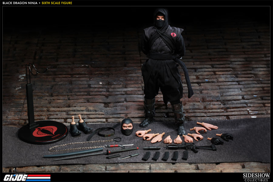 G.I. Joe Black Dragon Ninja Sixth Scale Figure by Sideshow