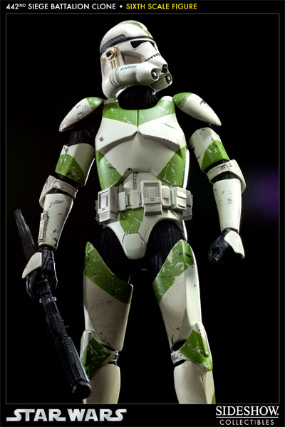 Star Wars 442nd Siege Battalion Clone Trooper Sixth Scale Figure  View 3