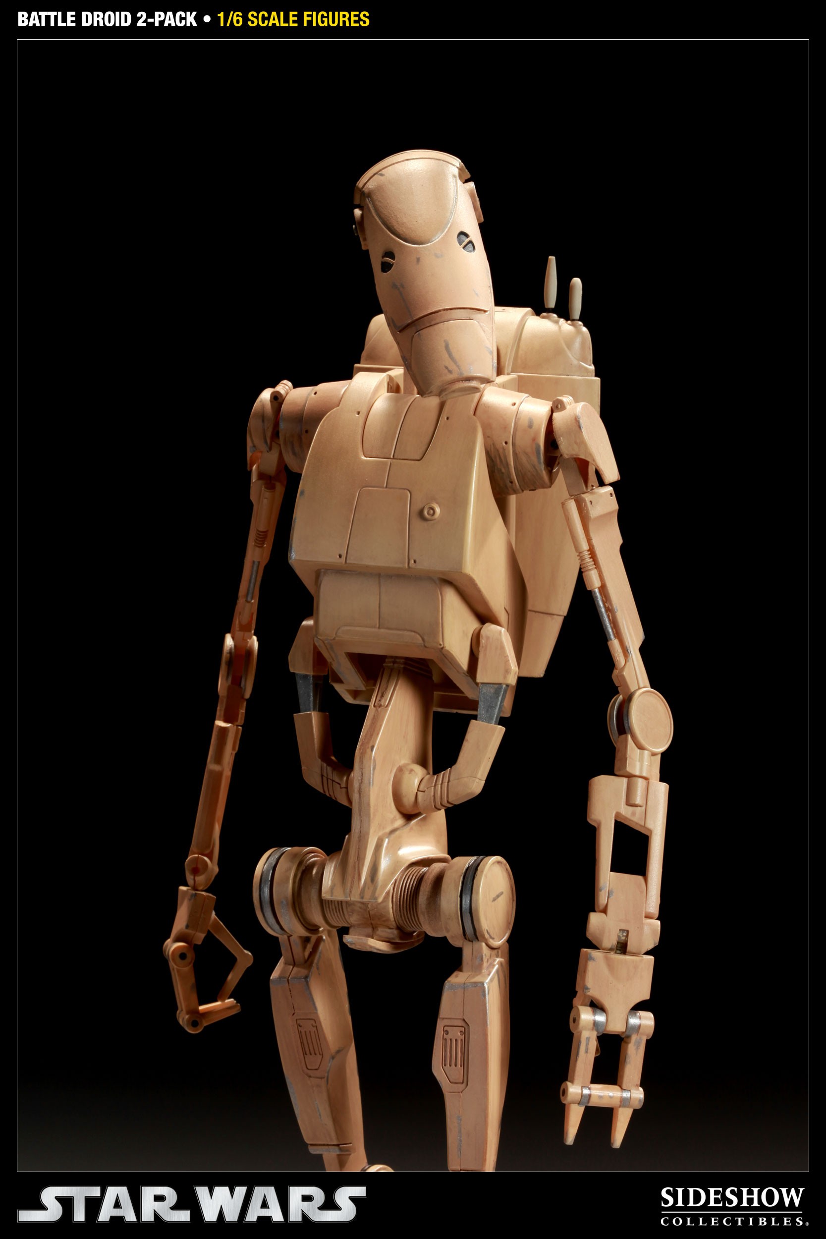 Star Wars Infantry Battle Droids Sixth Scale Figure  Collector Edition View 5
