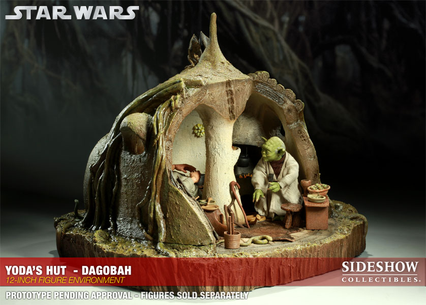 Star Wars Yodas Hut - Dagobah Sixth Scale Figure Accessory  View 5