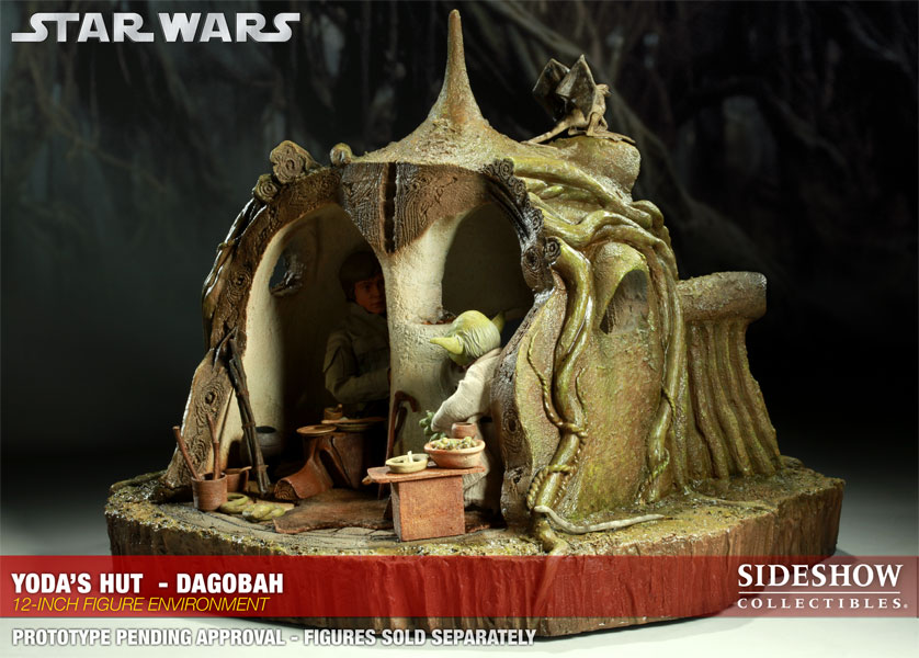 Star Wars Yodas Hut - Dagobah Sixth Scale Figure Accessory  View 6