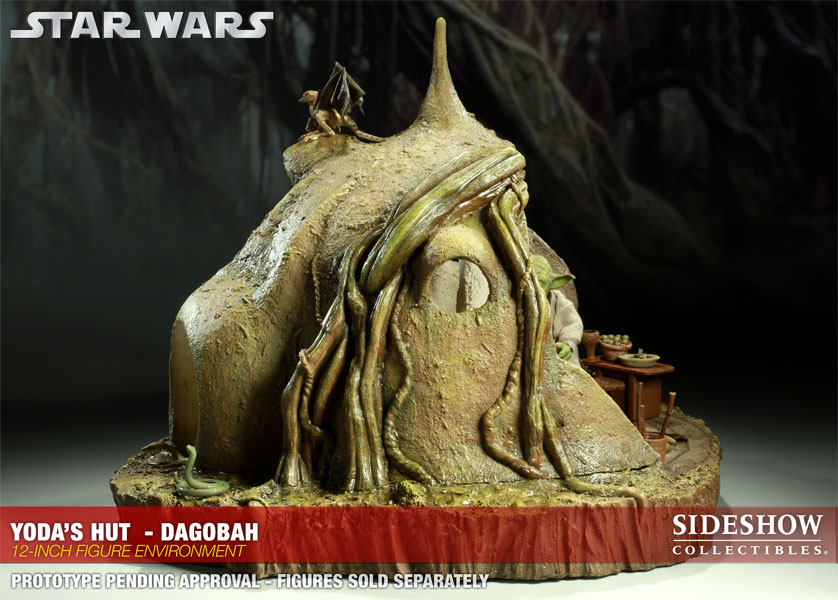 Star Wars Yodas Hut - Dagobah Sixth Scale Figure Accessory  View 12
