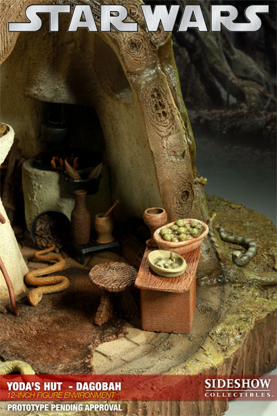 Star Wars Yodas Hut - Dagobah Sixth Scale Figure Accessory  View 13