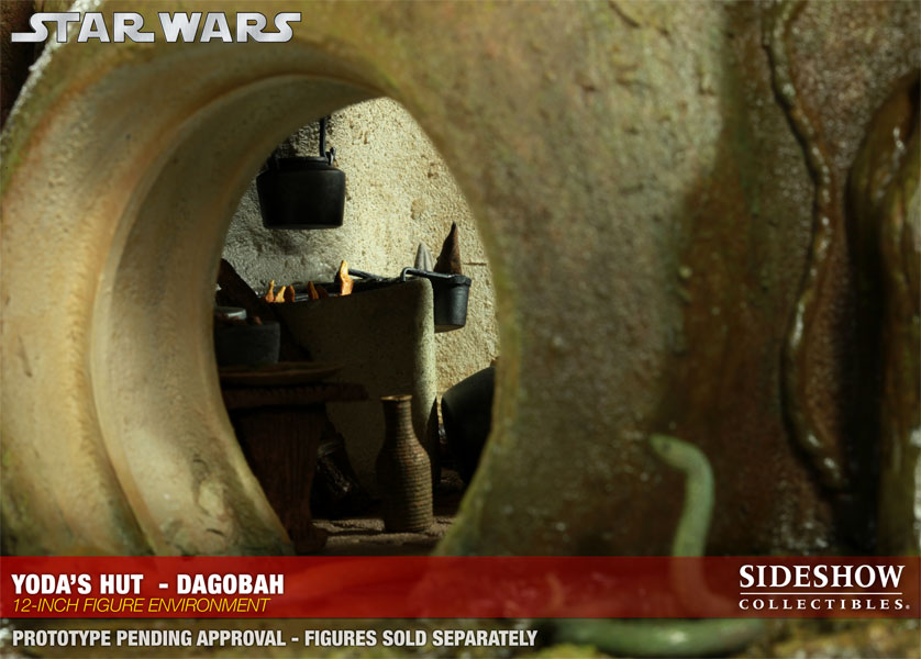 Star Wars Yodas Hut - Dagobah Sixth Scale Figure Accessory  View 21