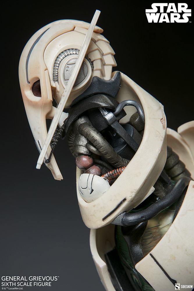 Star Wars General Grievous Sixth Scale Figure  View 12