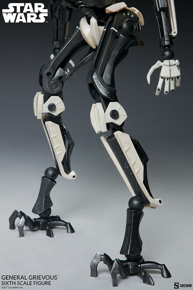 Star Wars General Grievous Sixth Scale Figure  View 14