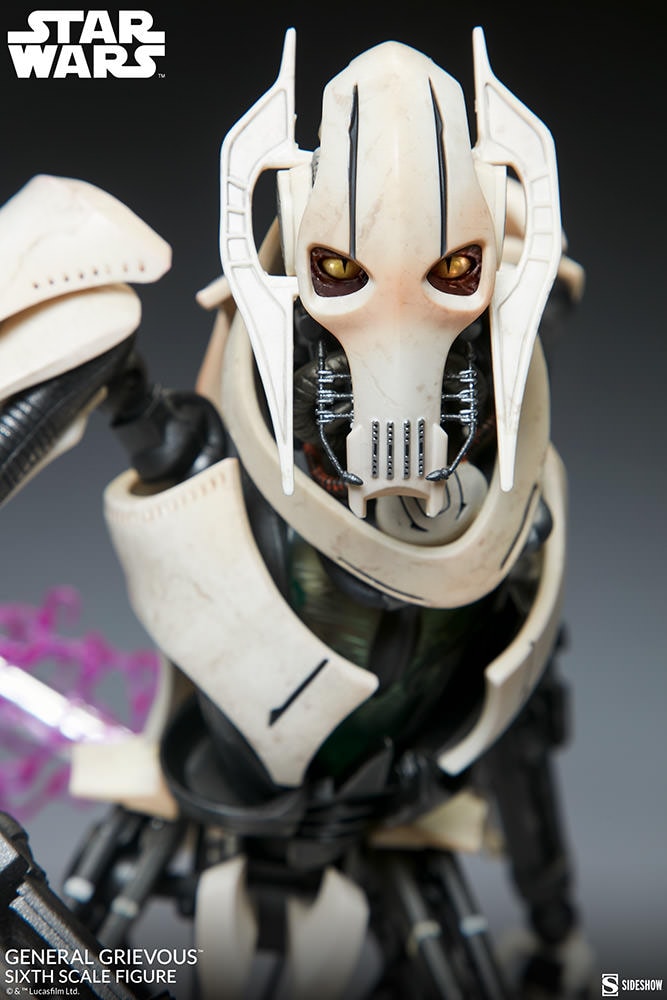 Star Wars General Grievous Sixth Scale Figure  View 17