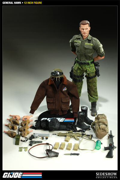 G.I. Joe General Hawk Sixth Scale Figure  Collector Edition View 7