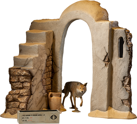 G.I. Joe Desert Weapons Cache with Sandstorm Sixth Scale Figure Accessory  View 8