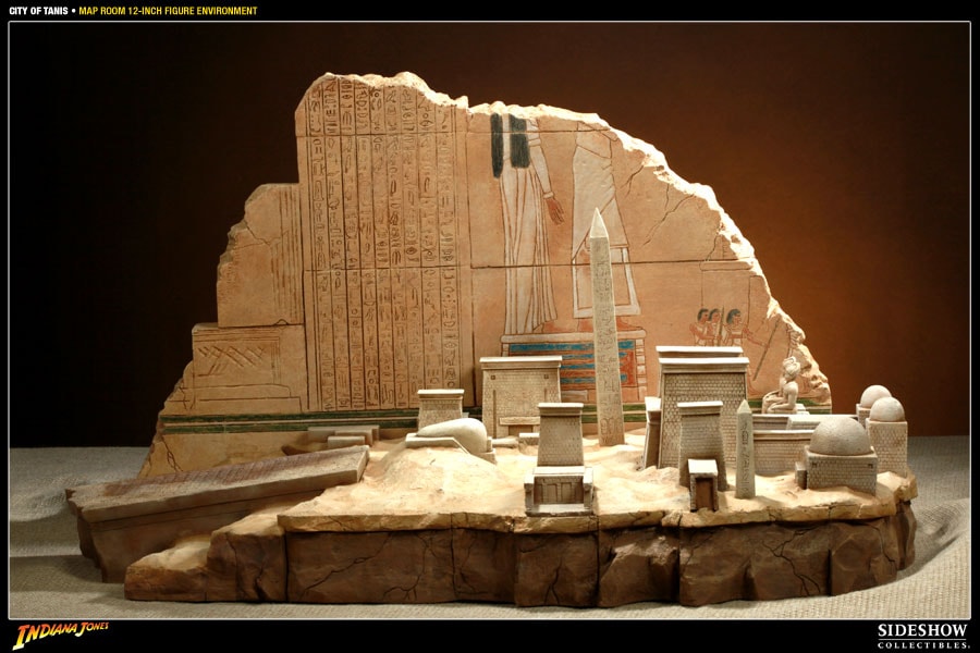 Indiana Jones City of Tanis - Map Room Sixth Scale Figure Accessory  View 1