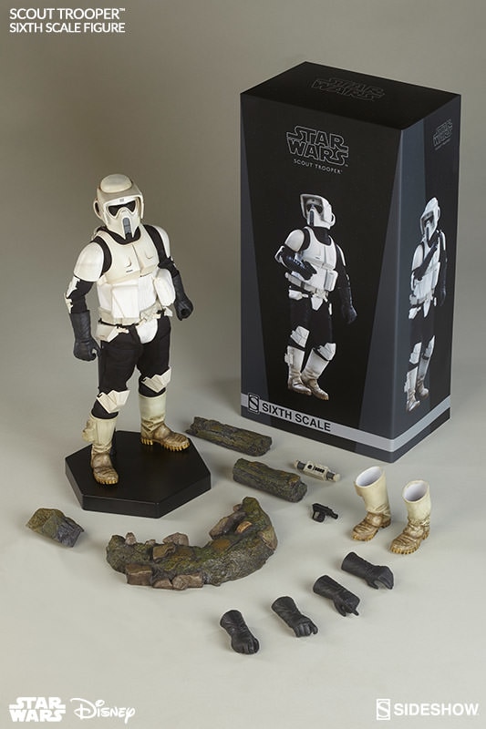 Star Wars Scout Trooper Sixth Scale Figure  View 11