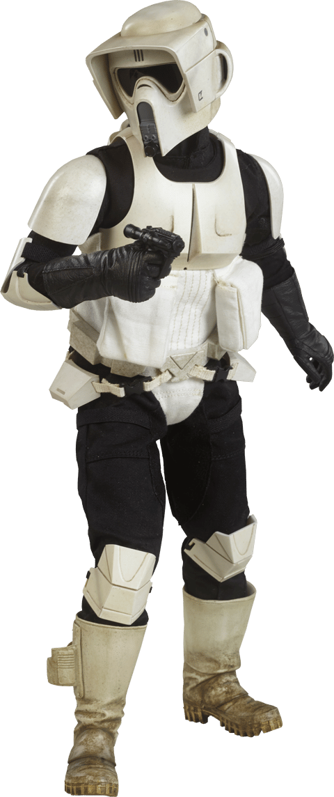 Star Wars Scout Trooper Sixth Scale Figure  View 12