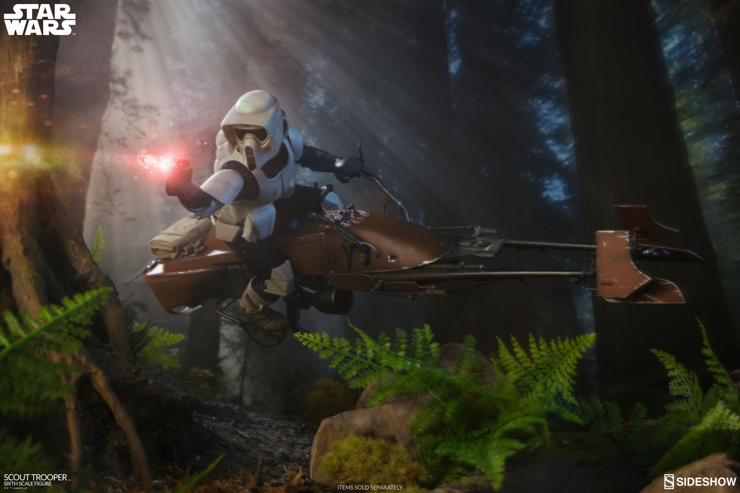 Star Wars Scout Trooper Sixth Scale Figure  (Prototype Shown) View 7