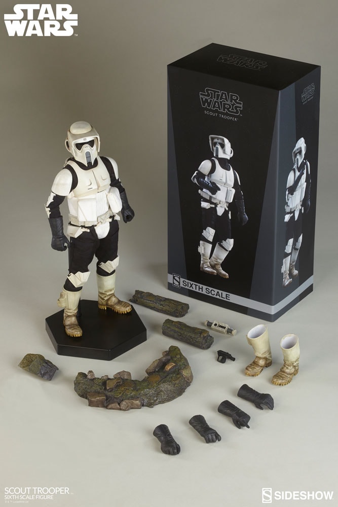 Star Wars Scout Trooper Sixth Scale Figure  (Prototype Shown) View 9