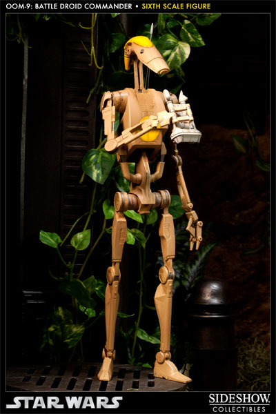 OOM-9 Battle Droid Commander by Sideshow Collectibles