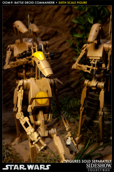 OOM-9 Battle Droid Commander by Sideshow Collectibles
