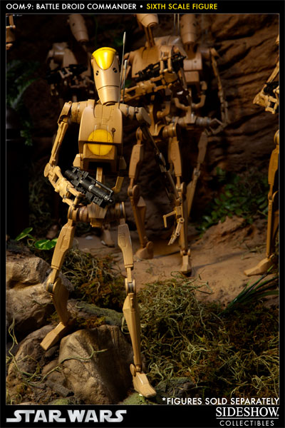 OOM-9 Battle Droid Commander by Sideshow Collectibles