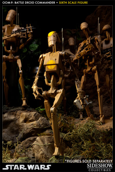 OOM-9 Battle Droid Commander by Sideshow Collectibles | Sideshow