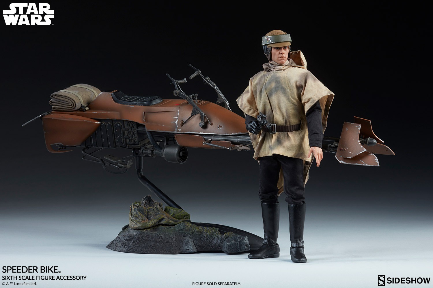 Star Wars Speeder Bike Sixth Scale Figure Accessory  View 6