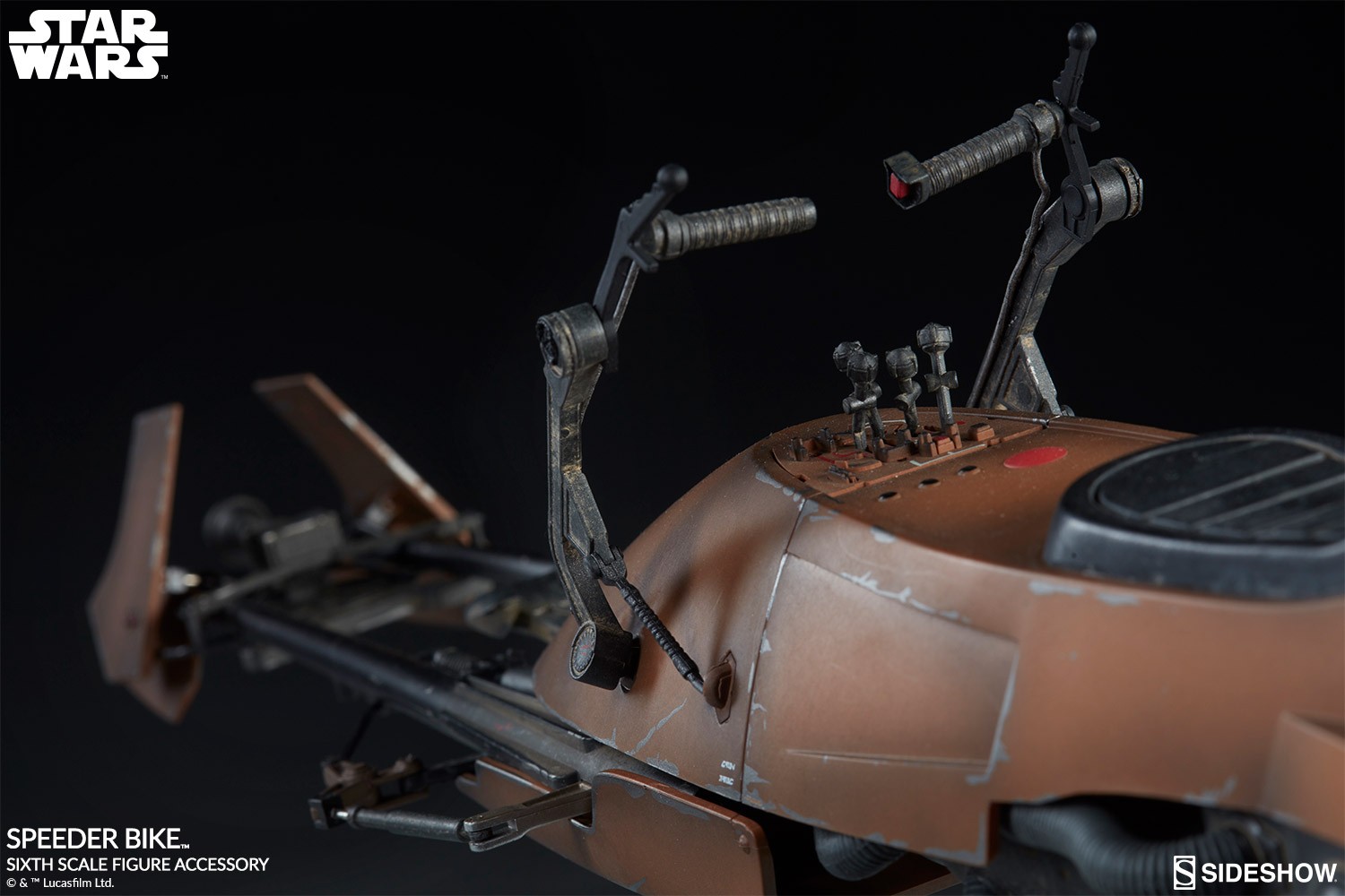 Star Wars Speeder Bike Sixth Scale Figure Accessory  View 15