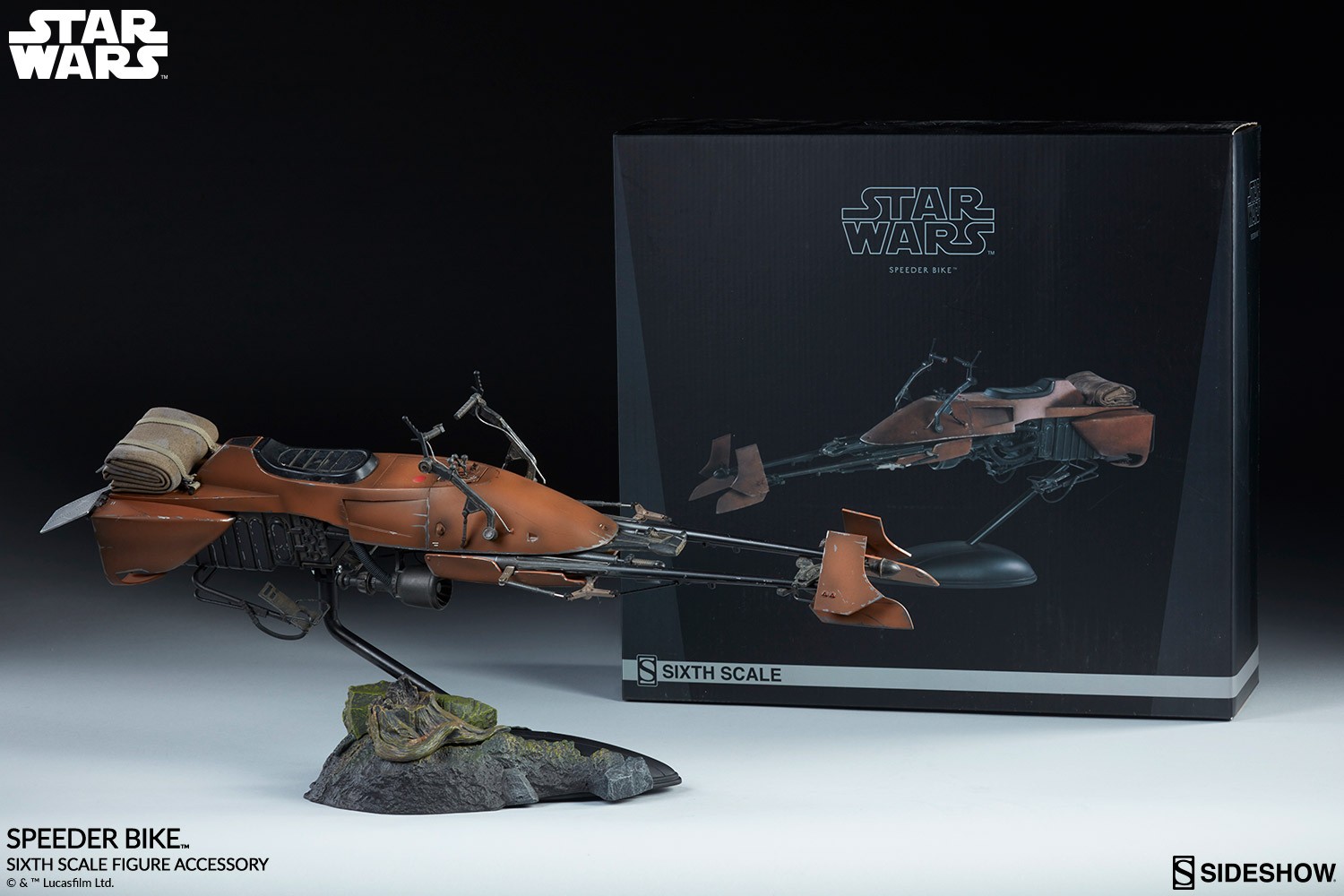 Star Wars Speeder Bike Sixth Scale Figure Accessory  View 23