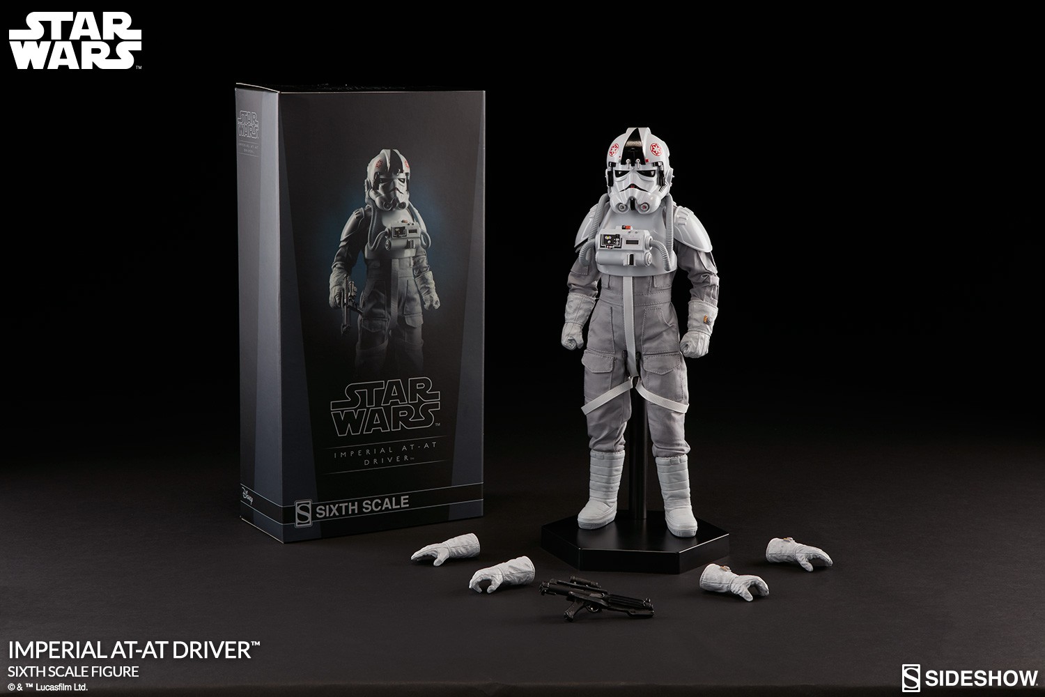 Star Wars Imperial AT-AT Driver Sixth Scale Figure  Collector Edition View 11