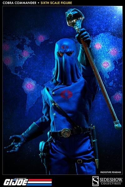 G.I. Joe Cobra Commander Sixth Scale Figure  Collector Edition (Prototype Shown) View 1