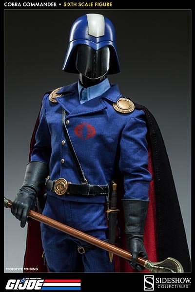 G.I. Joe Cobra Commander Sixth Scale Figure  Collector Edition (Prototype Shown) View 7