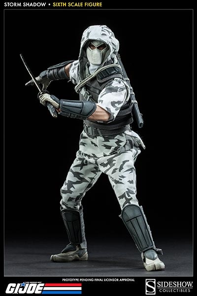 G.I. Joe Storm Shadow Sixth Scale Figure  (Prototype Shown) View 4
