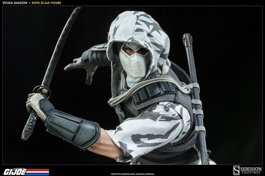 G.I. Joe Storm Shadow Sixth Scale Figure  (Prototype Shown) View 7
