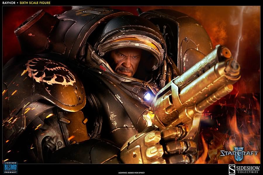 Starcraft Raynor - BLIZZARD EMPLOYEE VERSION Sixth Scale Figure  View 1