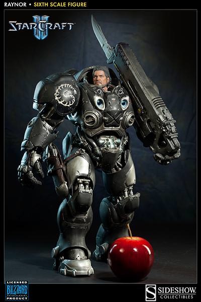 Starcraft Raynor - BLIZZARD EMPLOYEE VERSION Sixth Scale Figure  View 12