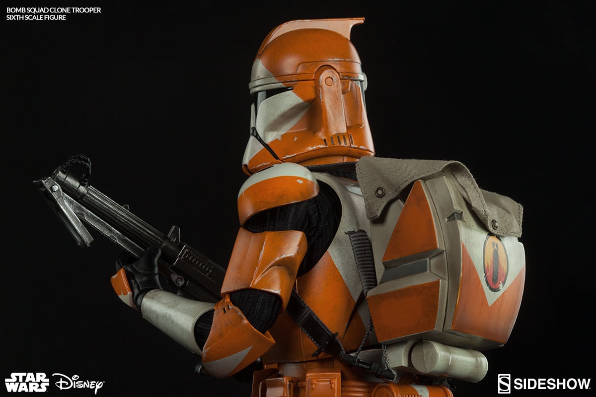 Star Wars Bomb Squad Clone Trooper: Ordnance Specialist Sixth Scale Figure  Collector Edition View 10