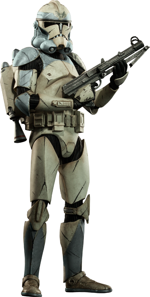 新しいコレクション Star Wars Wolfpack Clone Trooper: 104th Battalion Sixth Scal その他
