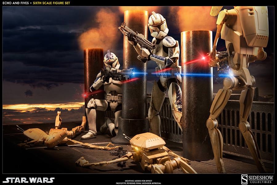 Sideshow echo online and fives