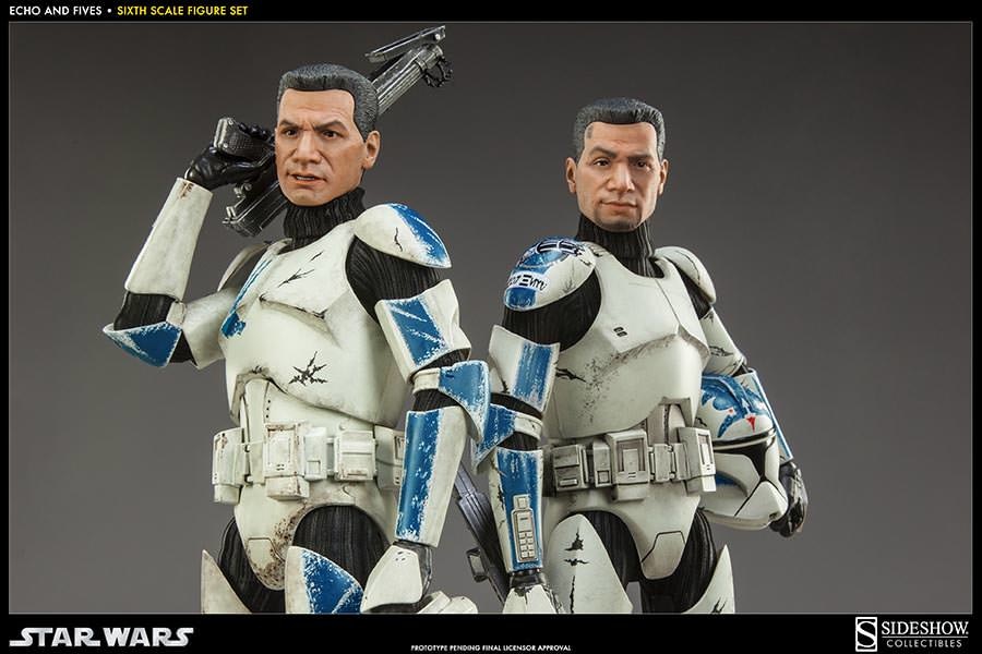 Clone Troopers: Echo and Fives