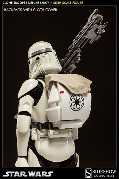 Star Wars Clone Trooper Deluxe: 'Shiny' Sixth Scale Figure  (Prototype Shown) View 8