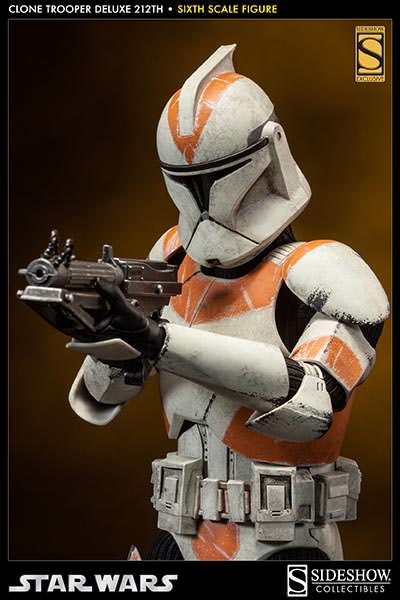 Star Wars Clone Trooper Deluxe: 212th Sixth Scale Figure  (Prototype Shown) View 3