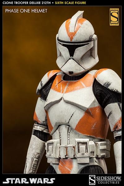 Star Wars Clone Trooper Deluxe: 212th Sixth Scale Figure  (Prototype Shown) View 4
