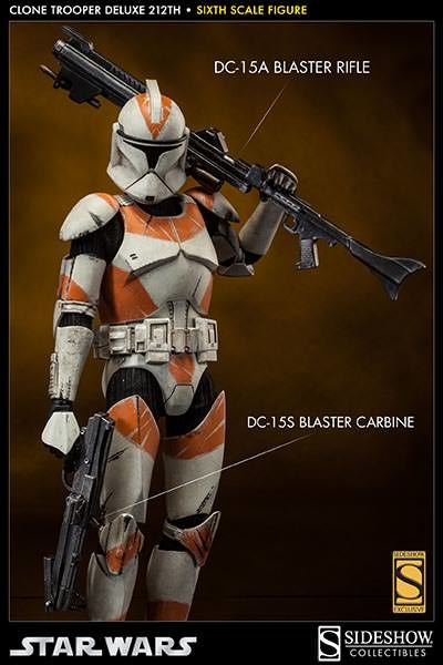 Star Wars Clone Trooper Deluxe: 212th Sixth Scale Figure  (Prototype Shown) View 7