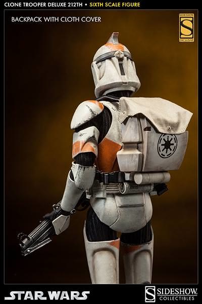 Star Wars Clone Trooper Deluxe: 212th Sixth Scale Figure  (Prototype Shown) View 8