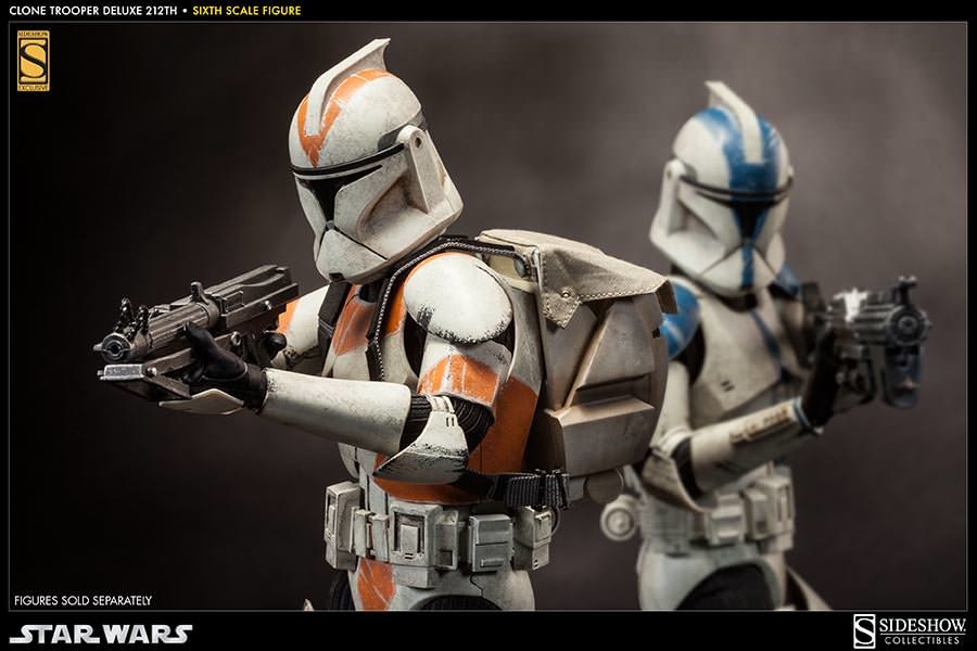 Star Wars Clone Trooper Deluxe: 212th Sixth Scale Figure  (Prototype Shown) View 10
