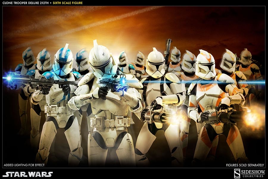 Star Wars Clone Trooper Deluxe: 212th Sixth Scale Figure  (Prototype Shown) View 11