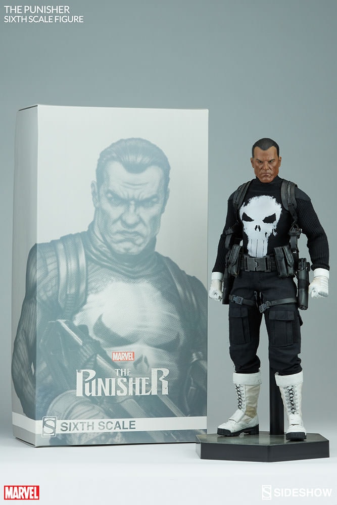 最前線の The Marvel Punisher Collectib Sideshow by Figure Scale Sixth その他