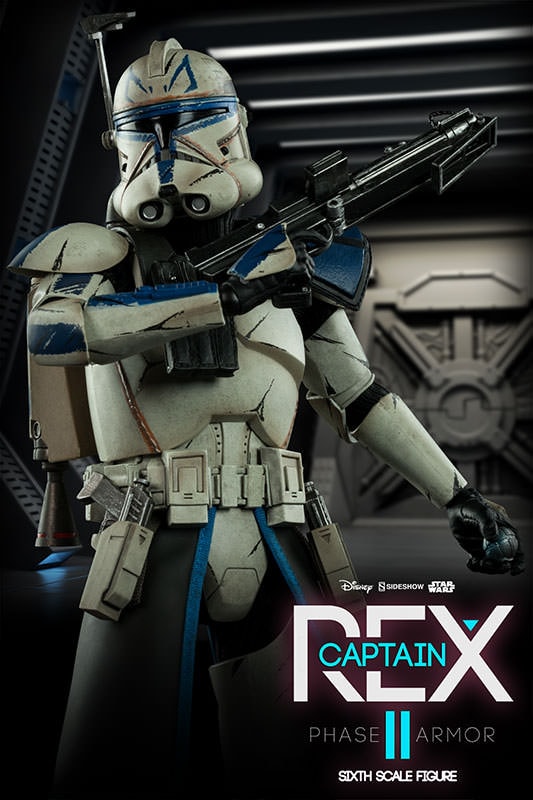 Star Wars Captain Rex Sixth Scale Figure by Sideshow Collec
