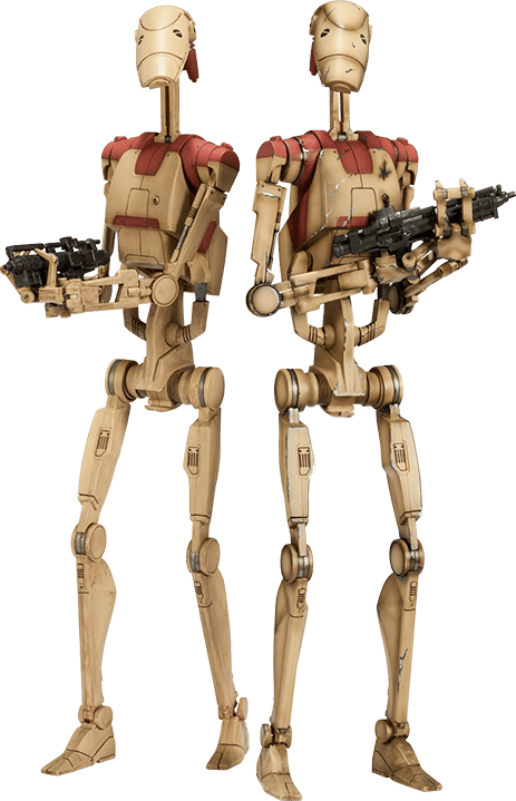 Star Wars Security Battle Droids Sixth Scale Figure  View 13