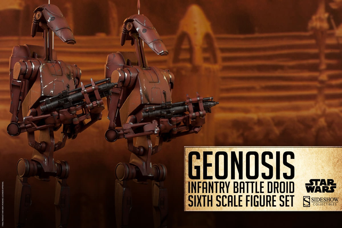 Geonosis Infantry Battle Droids (Prototype Shown) View 1