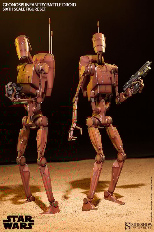 Geonosis Infantry Battle Droids (Prototype Shown) View 2